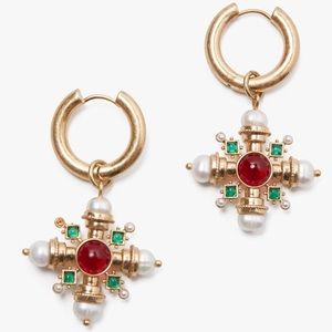 WEWOREWHAT PENDANT EARRINGS